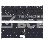 Клавиатура для ноутбука Acer Aspire R14 R5-471 черная с подсветкой, фото4