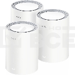 Бесшовный Mesh роутер Cudy M1800(3-Pack) AX1800 10/100/1000BASE-TX белый (упак.:3шт), фото 1