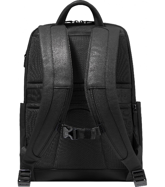 Рюкзак мужской Piquadro Black Square CA6501B3/N, кожа, черный