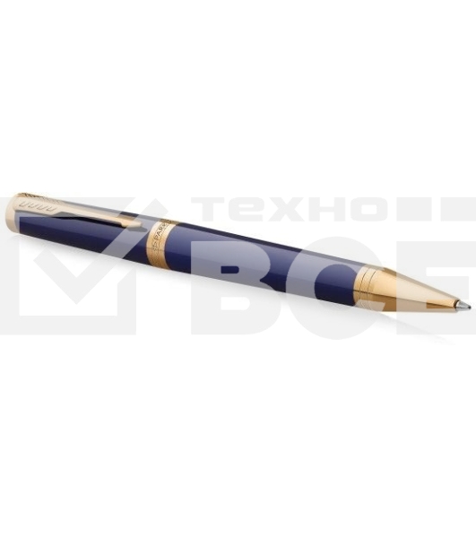 Ручка шариковая Parker Ingenuity Core K570 (2182012) Blue GT M черн. черн. подар.кор.