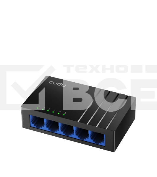 Коммутатор Cudy GS105D (L2) 5x1Гбит/с неуправляемый