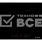 Варочная поверхность Kuppersberg ICI 606, 60 см, индукция, High-Tech, inverter, прямой край, 9 уровней мощности, бустер, Stop and Go, автоматическое отключение, таймер, индикатор остаточного тепла, сенсорное управление, цвет черный, фото2