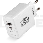 Сетевое зарядное устройство Digma Pro DPW4A 45W 3A (PD+QC) USB-C/USB-A универсальное белый (DPW4A5GX11WH), фото10