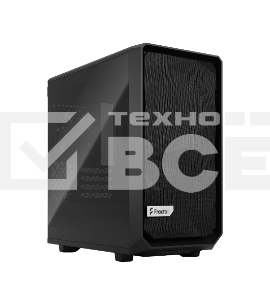 Компьютерный корпус Fractal Design Meshify 2 Mini черный TG Dark Tint/FD-C-MES2M-01