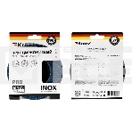 Круг лепестковый торцевой, циркониевый Kranz P80, 125х22,2мм INOX, фото 1