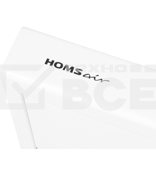 Вытяжка подвесная HOMSair Horizontal 50 белый, 50 см, 420 куб. м/ч, 45 дБ