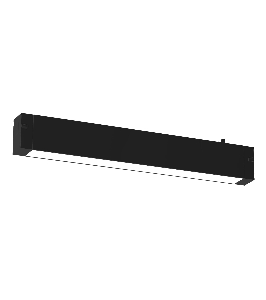 Трековый линейный светильник Ambrella light GL8045 BK черный IP20 18W 3000-6000K 220V 120° 410*25*41