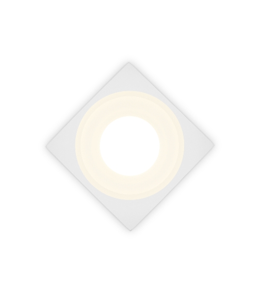 Светильник Ambrella light TN1314 SWH/FR белый песок/белый матовый GU5.3 92*92*45