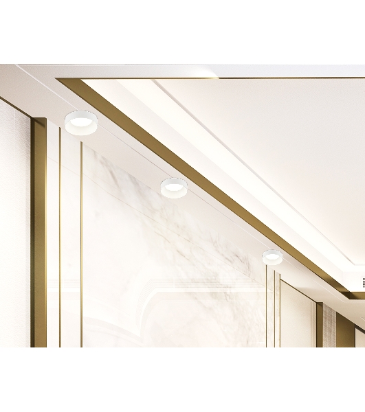 Светильник Ambrella light TN51816 WH белый IP20 GX53 D100*63
