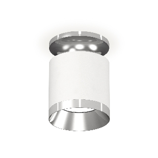 Светильник Ambrella Light XS7401101 SWH/PSL белый песок/серебро полированное MR16 GU5.3 (N7927, C7401, N7032)