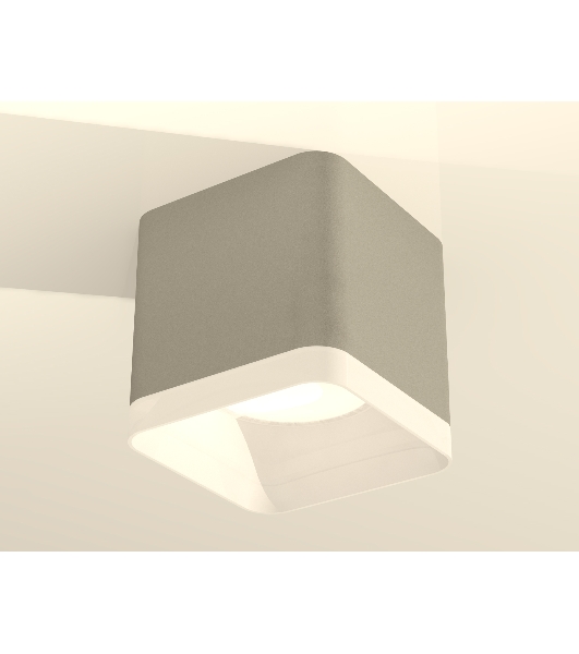 Светильник Ambrella Light XS7807010 SGR/FR серый песок/белый матовый MR16 GU5.3 (C7807, N7755)