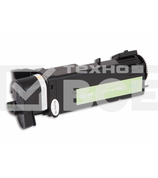 Картридж лазерный Cactus CS-PH6125C (106R01335) голубой (1000 стр.) для Xerox 6125/6125n