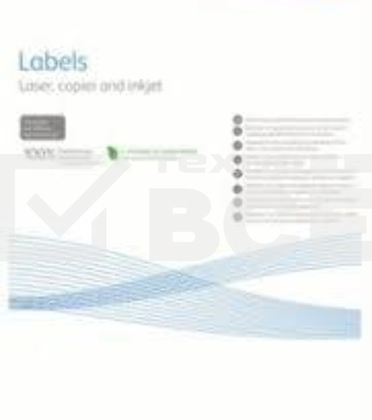 Наклейки Polyester XEROX A4, 50 листов, белые (Durapaper