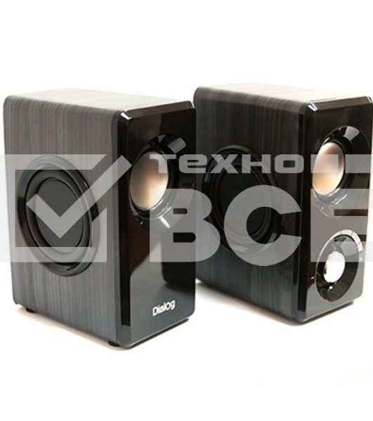 Колонки Dialog AST-25UP Black {2*3W RMS, активные} 
