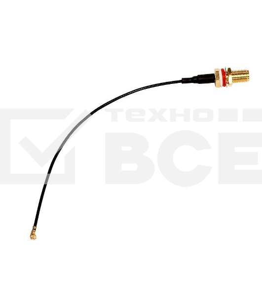Коаксиальный кабель для подключения LTE карты к внешней антенне ACSMAUFL U.fl - SMA female pigtail