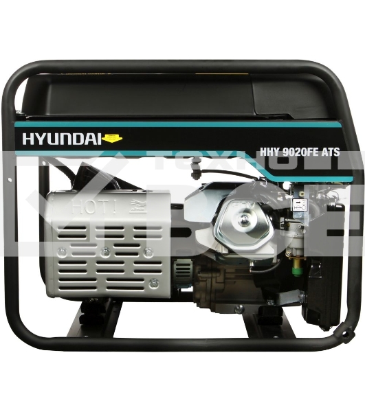 Электрогенератор бензиновый Hyundai HHY 9020FE ATS, 6.5 кВт, 74 дБ, 86.5 кг