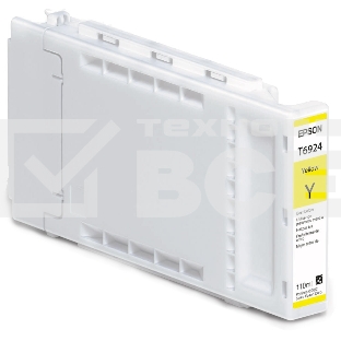 Картридж струйный Epson C13T692400 желтый (110 мл) для SureColor SC-T3000, SC-T3200, SC-T5000, SC-T5200, SC-T7000, SC-T7200