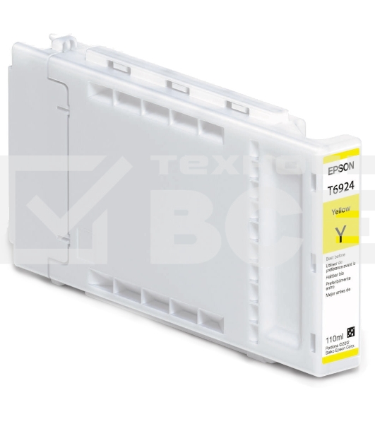 Картридж струйный Epson C13T692400 желтый (110 мл) для SureColor SC-T3000, SC-T3200, SC-T5000, SC-T5200, SC-T7000, SC-T7200