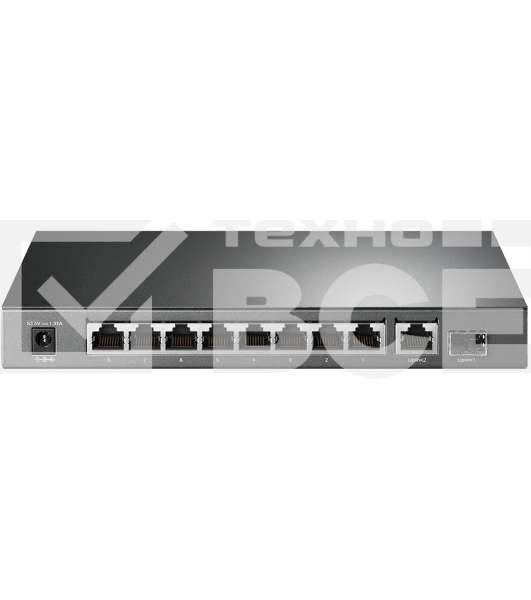 Коммутатор TP-Link TL-SG1210P 10-портовый гигабитный настольный с 8 портами PoE+ SMB