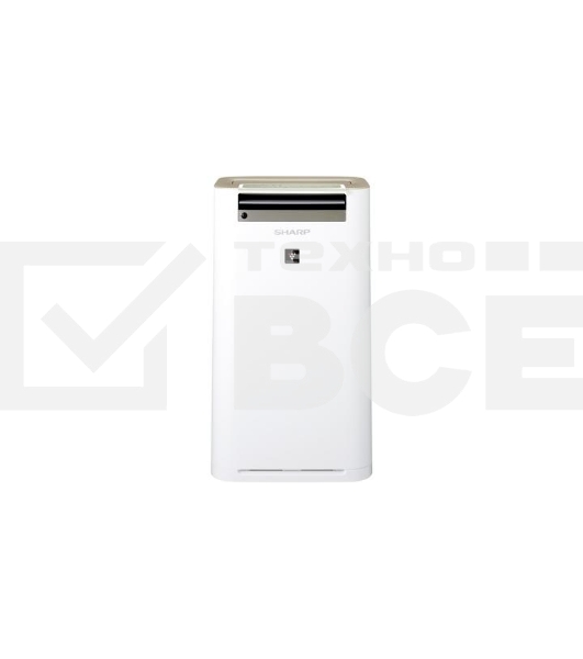 Увлажнитель Sharp KC-G61RW естественное увлажнение емкость: 3 л обслуживаемая площадь 50 кв.м ионизация воздуха регулировка скорости работы работа от сети