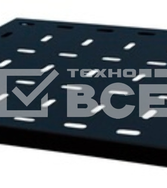 Полка стационарная C3 Solutions S450 B NT081953 1U нагр.:100кг. 19' 450мм черный (упак.:1шт)