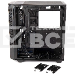 Компьютерный корпус Hiper PB81 черный без БП ATX 3x120мм 2xUSB2.0 2xUSB3.0 audio bott PSU, фото22