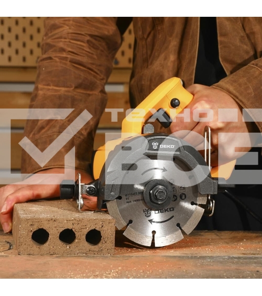 Циркулярная пила (дисковая) Deko DKCS1400 1400Вт (ручная)