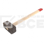 Кувалда Сибртех, 8000 г, кованая головка, деревянная рукоятка 750 мм, фото4