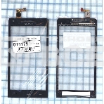 Сенсорное стекло (тачскрин) для Huawei Ascend G6, черное, фото4