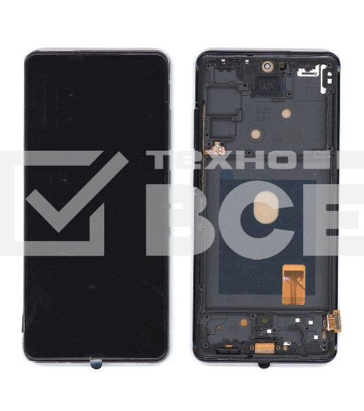 Дисплей для Samsung Galaxy S20 FE SM-G780F в сборе с тачскрином OLED черный