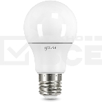 Лампа светодиодная Gauss A60 12Вт цок.:E27 шар 220B 3000K св.свеч.бел.теп. A60 (упак.:10шт) (102502112), фото 1