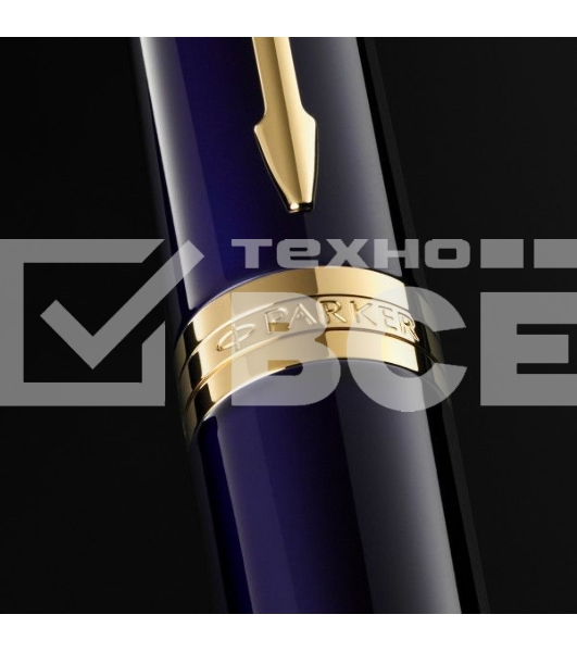 Ручка шариковая Parker Ingenuity Core K570 (2182012) Blue GT M черн. черн. подар.кор.