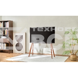 Подставка для телевизора Cactus CS-ST3646BKWN черный/орех 49