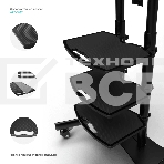 Стойка для двух телевизоров с кронштейном ONKRON TS1881DV 40