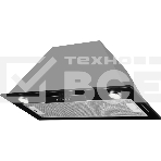 Встраиваемая вытяжка Kuppersberg INLINEA 70 BX ширина 70 см, отвод/рециркуляция, 1300 м3.ч, черный/нержавеющая сталь, фото3