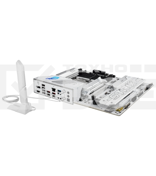 Материнская плата ASUS ROG STRIX B860-A GAMING WIFI, LGA1851, Intel B860, 4xDDR5, 4xSATA, 4xM.2, 2xPCIe 5.0 x16, 1xDP, 1xHDMI, 1x2.5Gb LAN, Wi-Fi, Bluetooth, 4xUSB 2.0, 2xUSB 3.2 Gen 1, 3xUSB 3.2 Gen 2, 1xUSB 4, 2xUSB-C, 3x3.5 мм, 7.1, ATX