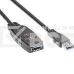 Кабель-адаптер USB3.0-repeater Aopen, удлинительный активный <Am-->Af> 10м, фото9