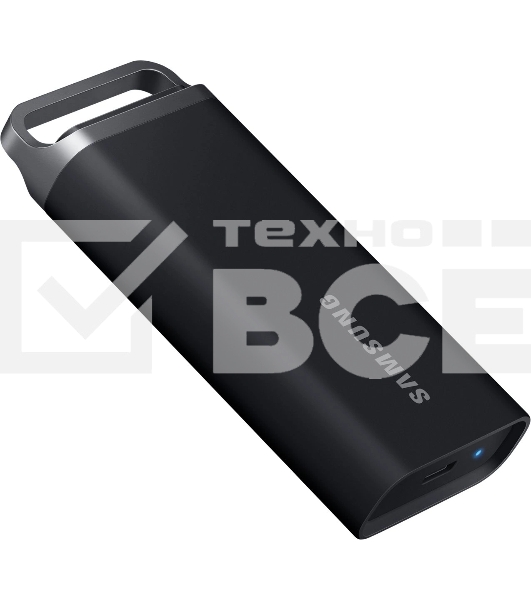 Внешний SSD Samsung T5 EVO, 2TB, USB 3.2 Gen 1 Type-C, R/W 460/460, черный