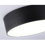Потолочный светодиодный светильник Ambrella light FV5517 BK черный LED 18W 3000K D160*58 (Без ПДУ), фото7