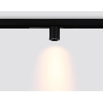 Управляемый светодиодный светильник для шинопровода Magnetic Ambrella light GL1242 BK черный IP20 7W 3000K-6400K 220V 24° D75*85 (Без ПДУ), фото6