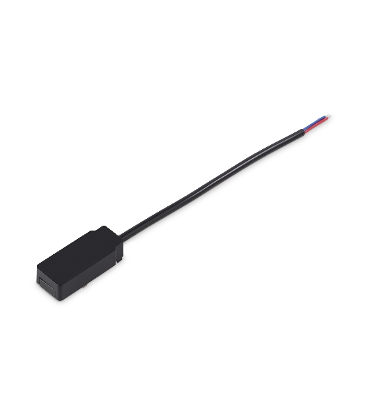 Ввод питания для шинопровода IP20 48V 60*26*16 GV1262 BK черный