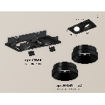 Комплект встраиваемого светильника Ambrella light XC7664021 SBK/PBK черный песок/черный полированный MR16 GU5.3 (C7664, N7031), фото 1