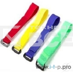 Hyperline WAS-310-GN Хомут-липучка зеленый 310мм, фото 1