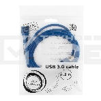 Кабель USB 3.0 для соед. 1.8м А-microB (5 pin) Gembird PRO позол.конт., пакет CCP-mUSB3-AMBM-6, фото4
