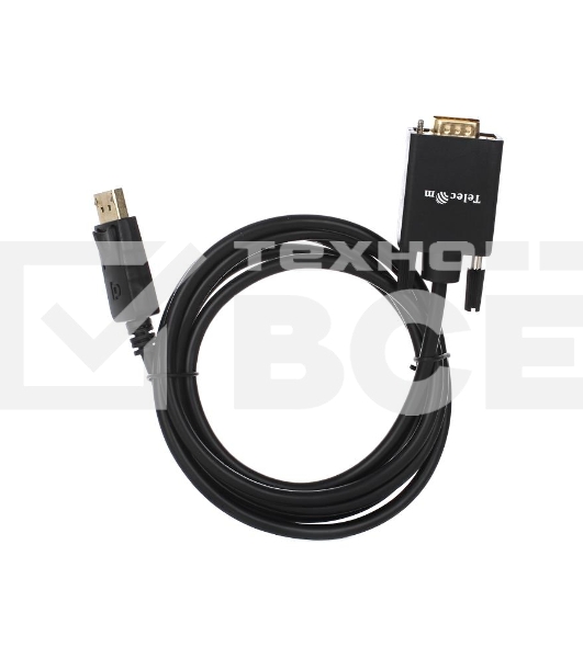 Кабель-переходник DP --> VGA_M/M 1,8м Telecom