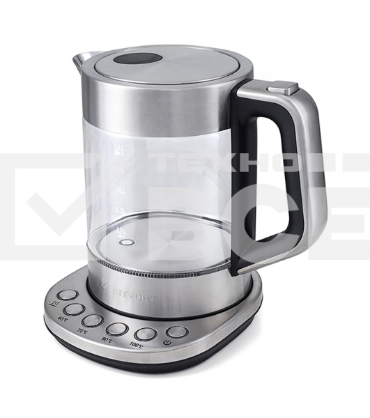 Чайник электрический Kitfort КТ-616 стекло