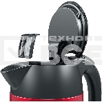 Чайник электрический Bosch TWK3P424 1.7л. 2400Вт красный (корпус: нержавеющая сталь), фото5