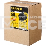 Удлинитель силовой Stayer 55076-50 3x2.5кв.мм 4розет. 50м КГ катушка черный, фото7