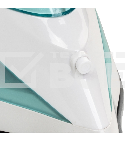 Утюг Galaxy Line GL 6127, бирюзовый, паровой, 2200 Вт, постоянный пар 50 г/мин, паровой удар 170 г/мин, функции: самоочистка, антикапля, антинакипь, функция увлажнения, вертикальное отпаривание, защита от перегрева, индикатор нагрева, керамическое покрыти
