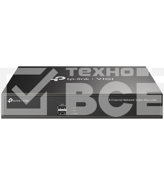Сетевой видеорегистратор TP-Link VIGI NVR1008H 8 Channel Network Video Recorder